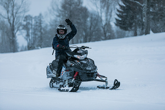 Snowmobile Four Seasons Megeve