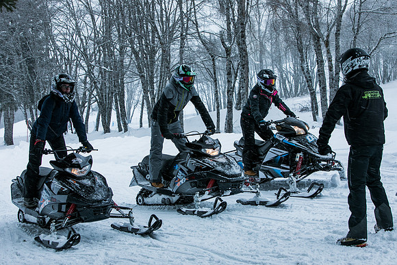 Snowmobile Four Seasons Megeve