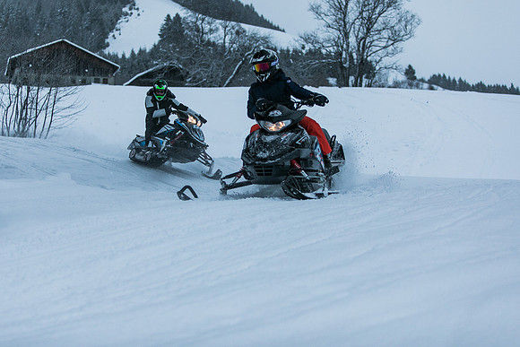 Snowmobile Four Seasons Megeve