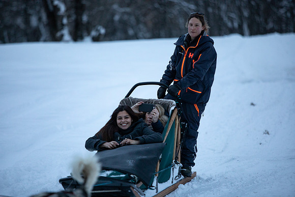 Dog Sledding Four Seasons Megeve